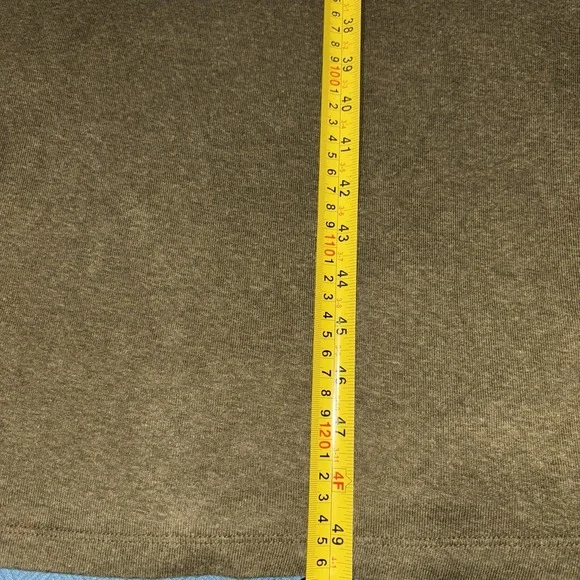 Outerknown Womens M Hemp Tee Shirt MIDI Dress Bailey Green Grass Neptune Comfort - Picture 5 of 8